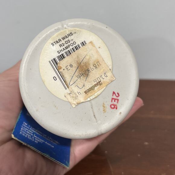 Vintage Star Wars Shampoo Bottles R2D2 Brand New Sealed With TAG 1981 - Picture 5 of 8